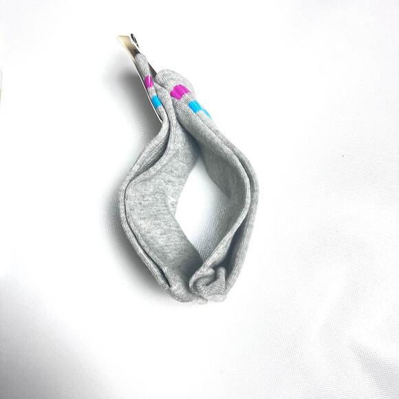 Keep Your Socks On Womens Gray/Pink Graphic One Pair Crew Style Socks - Picture 4 of 6